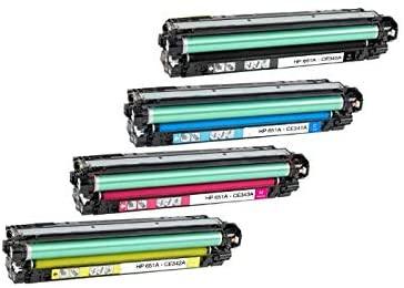Generic Set of 4 Colors Value Pack New Compatible Toner for CE340A CE341A CE342A CE343A - eBuy UAE